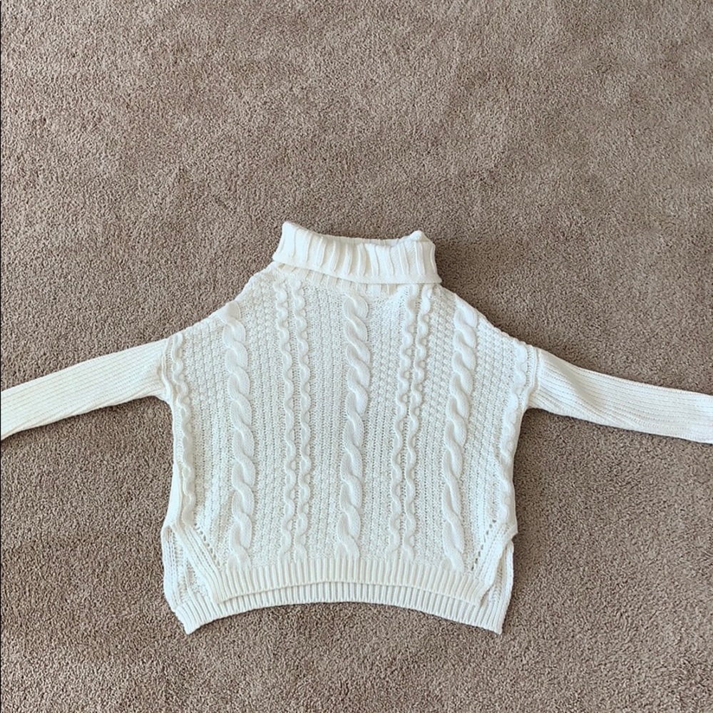 Cream Sweater from Chicwish